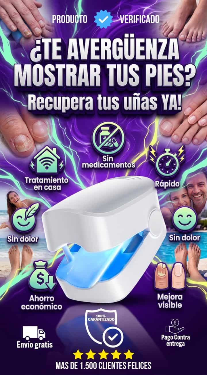 Dispositivo de tratamiento láser para hongos en las uñas