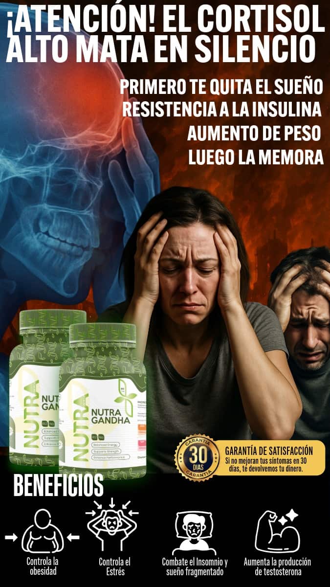 ¿ANSIEDAD, INSOMNIO, CANSANCIO EXTREMO? TU CUERPO PIDE AYUDA… ASHWAGANDHA ES LA SOLUCIÓN NATURAL