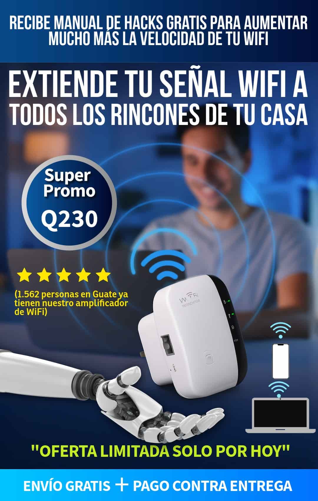 ¿INTERNET LENTO OTRA VEZ? SOLO HOY PUEDES ASEGURAR SEÑAL TOTALY SIN FRUSTRACIONES.