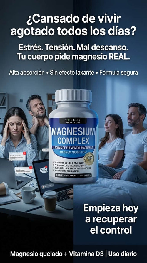 Relaja tu cuerpo, descansa mejor, revitaliza tu energía — sin malestares ni efectos secundarios
