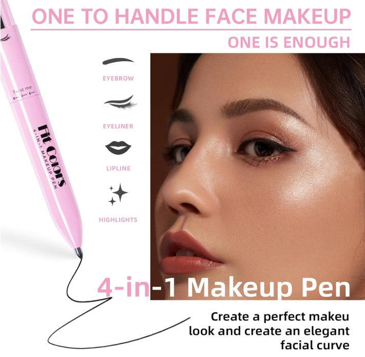 2x1 Lápiz de maquillaje 4 en 1, dos al precio de uno