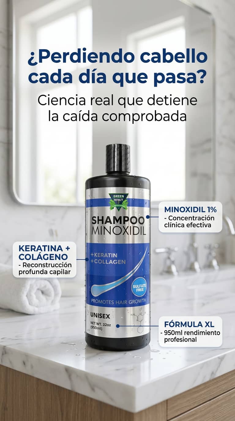 MINOXIDIL FORTALEZA TU PELO Y EVITA LA CAIDA