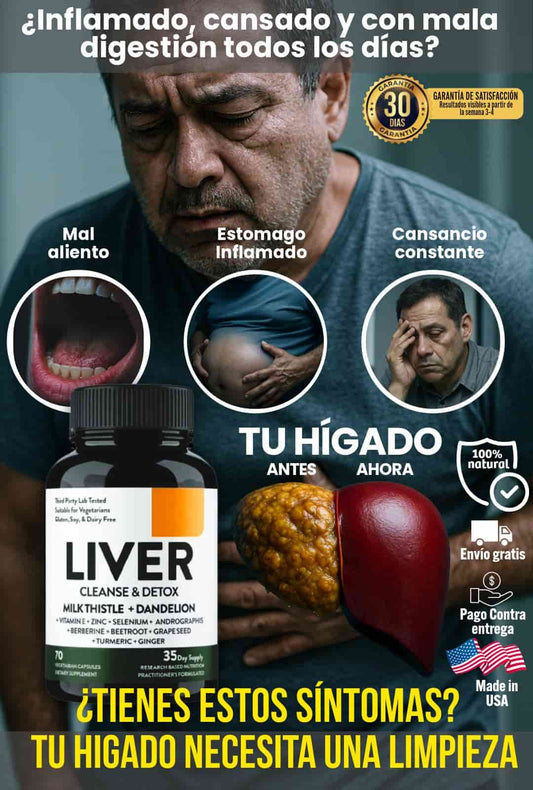 LIVER TRATAMIENTO PARA HIGADO CARGADO