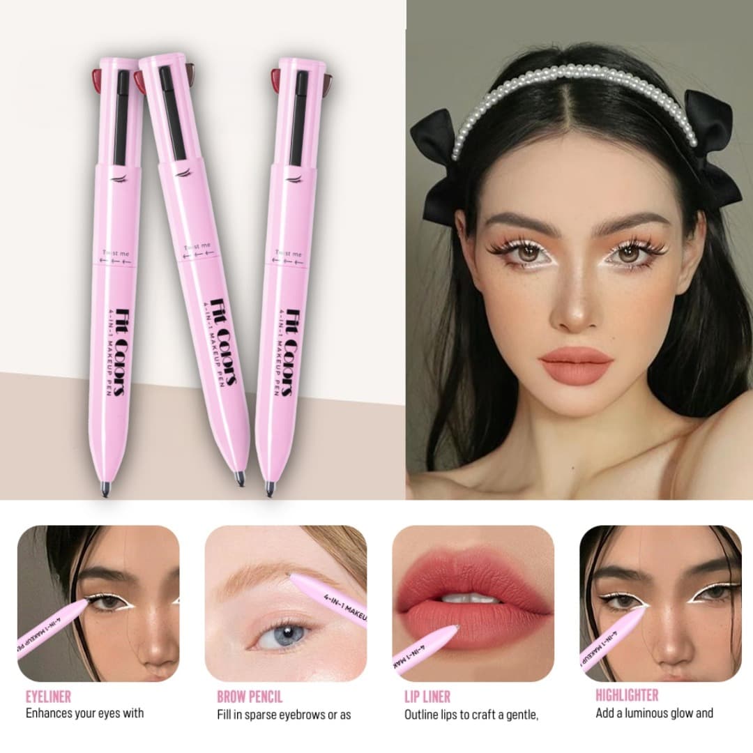 2x1 Lápiz de maquillaje 4 en 1, dos al precio de uno