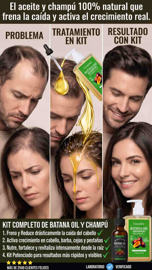 KIT ACEITE Y SHAMPOO DE BATANA