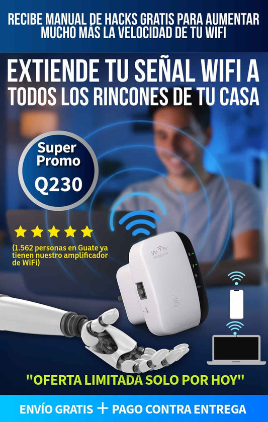 ¿INTERNET LENTO OTRA VEZ? SOLO HOY PUEDES ASEGURAR SEÑAL TOTALY SIN FRUSTRACIONES.