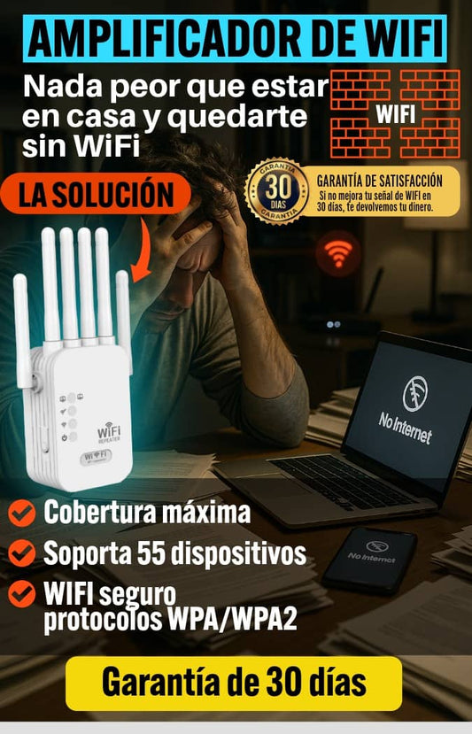 ¿INTERNET LENTO OTRA VEZ? SOLO HOY PUEDES ASEGURAR SEÑAL TOTALY SIN FRUSTRACIONES.