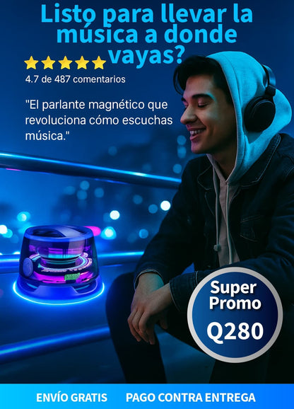 PARLANTE MAGNÉTICO BLUETOOTH