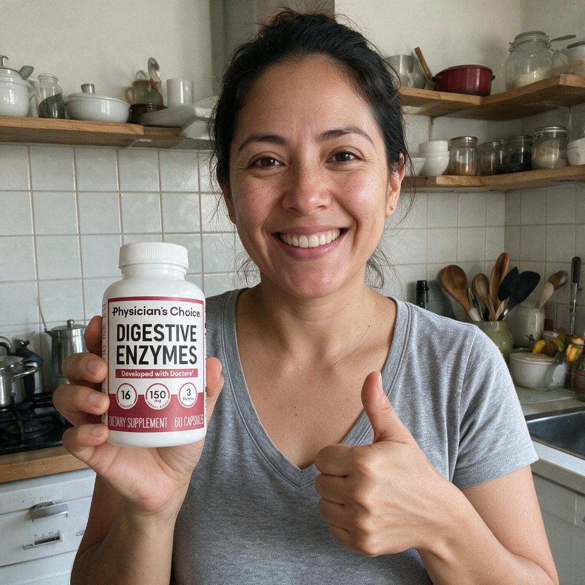 Testimonio clienta satisfecha con enzimas digestivas 2